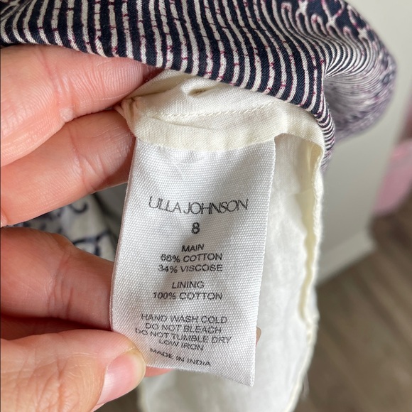 Ulla Johnson Abri Floral Printed Mini Dress Size: 8 - Picture 4 of 14